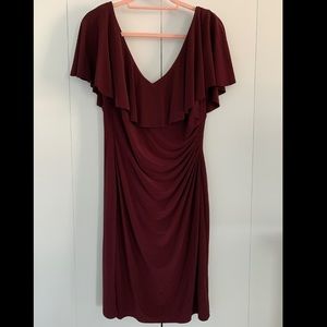 New Ralph Lauren Plum dress